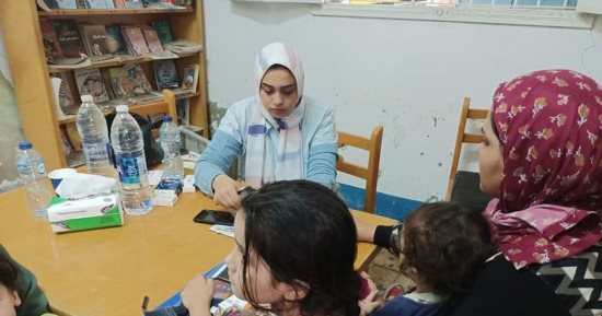 قافلة طبية بمركز شباب سنديون في كفر الشيخ ضمن مبادرة "100 مليون صحة"