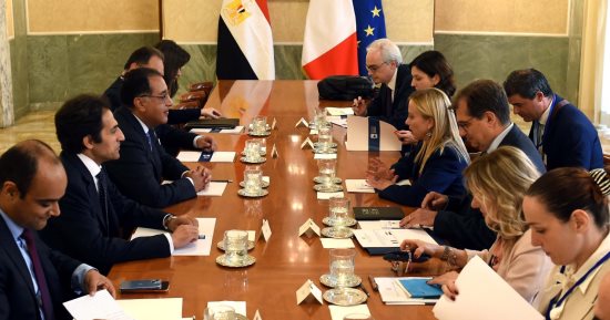 رئيسة وزراء إيطاليا: نتطلع لتعزيز العلاقات مع مصر.. وتشيد بالاتصالات والتنسيق المتواصل مع الرئيس السيسى  