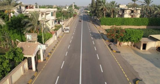 تحول لمحور مرورى حيوى.. كيف تغيرت واجهة طريق سقارة السياحى بالبدرشين؟