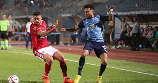 مصطفى فتحى يضيف الهدف الثالث لبيراميدز بمرمى الأهلى