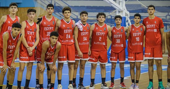 منتخب الناشئين لكرة السلة يخسر من غينيا 76 / 84 فى نهائى البطولة الأفريقية