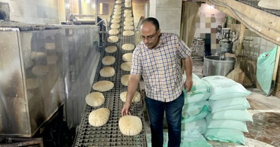 ضبط مخالفات فى حملات تموينية على المخابز بالدقهلية 