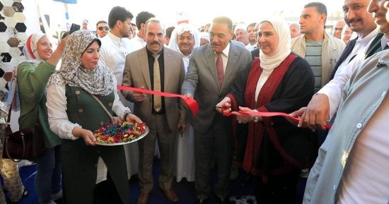 التضامن تمد معرض ديارنا بالساحل الشمالى بمنتجات الأسر