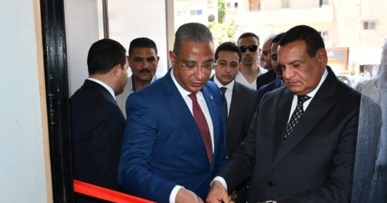 وزير التنمية المحلية ومحافظ الفيوم يفتتحان المركز التكنولوجي المطور في أبشواي