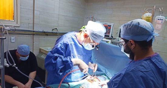 نجاح عملية قلب مفتوح لطفل رضيع داخل مستشفيات جامعة الزقازيق.. صور