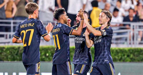 3 مواجهات تنتظر ريال مدريد بالدورى الإسبانى فى أغسطس.. إنفوجراف