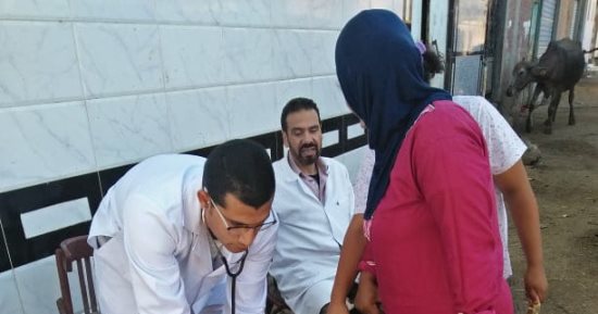 جامعة الزقازيق توجه قافلة بيطرية لقرية أبو رفاعى بالشرقية ضمن حياة كريمة