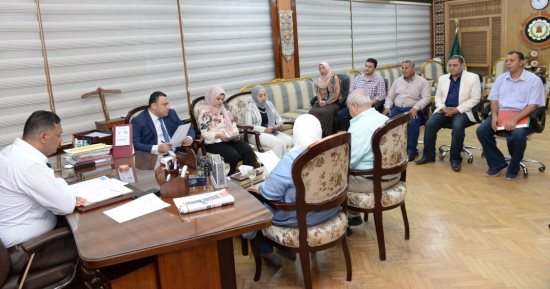 محافظ الدقهلية يترأس لجنة اختبار المتقدمين لشغل وظائف نواب وسكرتيرى وحدات محلية