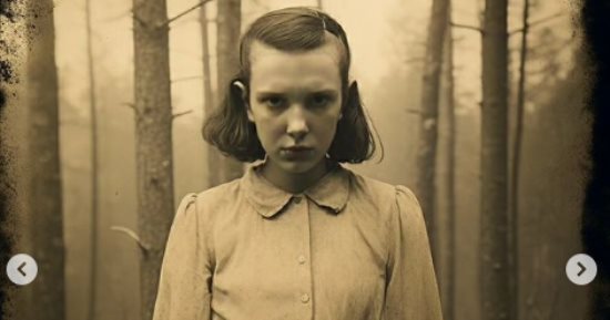 صور باستخدام الذكاء الاصطناعى لأبطال سلسلة Stranger Things
