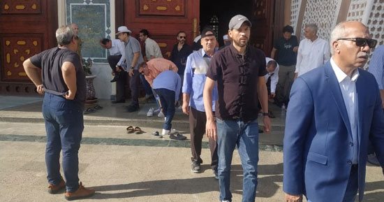 تشييع جثمان الشاعر الراحل شوقى حجاب.. صور
