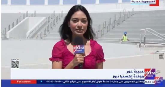 موفدة "إكسترا نيوز": المسرح الرومانى أحد عوامل جذب الزوار لمدينة العلمين