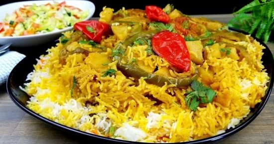 طريقة عمل مدفونة اللحم والثومية 