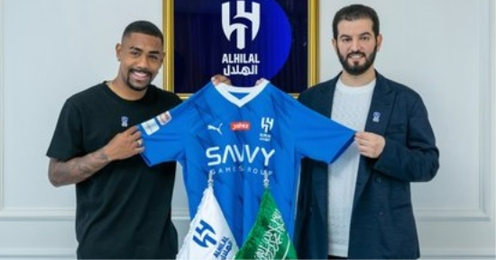 الهلال السعودى يعلن تعاقده مع البرازيلي مالكوم 
