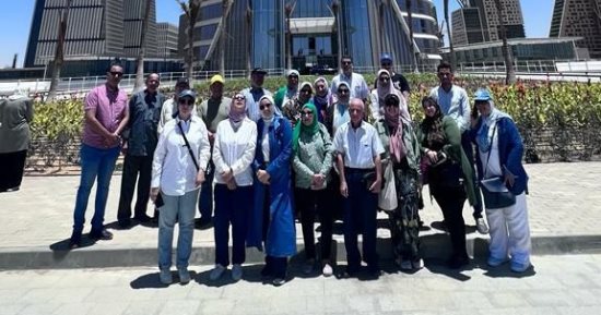 الإسكان: وفدٌ من هيئة التدريس بجامعة القاهرة يزُور العاصمة الإدارية الجديدة