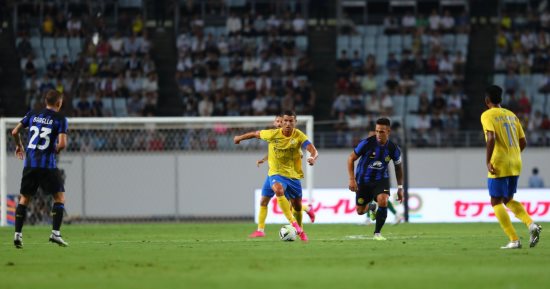 تعادل إيجابى بين النصر السعودى وإنتر ميلان 1 / 1 ودياً