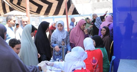 جامعة كفر الشيخ تطلق قافلة طبية وتوعوية وإرشادية لقرية إسحاقة ضمن "حياة كريمة"