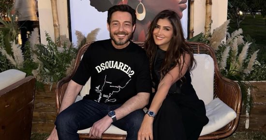 مي عمر وأحمد زاهر يبدآن تصوير مسلسل "نعمة الافوكاتو".. صور