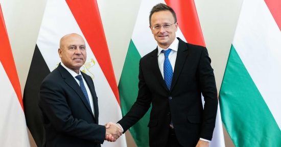 كامل الوزير يبحث مع وزير الخارجية والتجارة المجرى التعاون المشترك فى كل المجالات