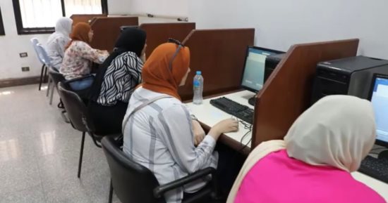 انتهاء ماراثون امتحانات التعليم المدمج بجامعة القاهرة 