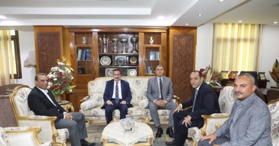 محافظ المنوفية يقدم التهنئة لمدير الأمن الجديد ويؤكد على التعاون الدائم بين الأجهزة