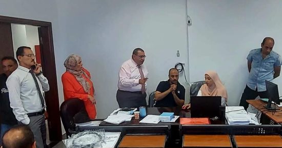 نائب رئيس الجامعة يتفقد مكتب التنسيق لجامعة الإسماعيلية الجديدة الأهلية.. صور