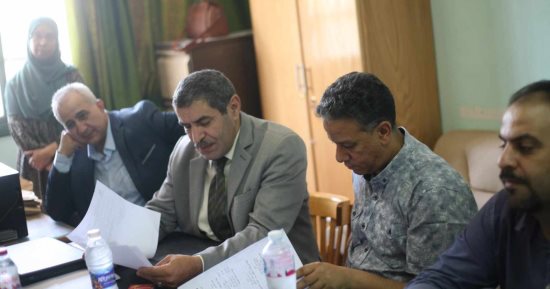 جامعة جنوب الوادى تستقبل لجنة المجلس الأعلى للجامعات لمتابعة اختبارات القدرات 