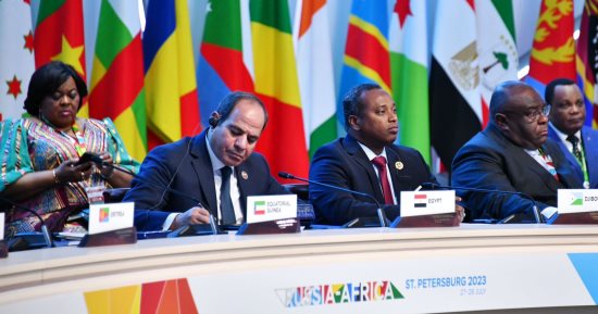 الرئيس السيسى: مصر دوما سباقة فى انتهاج مسار السلام.. والعالم يتسع للجميع