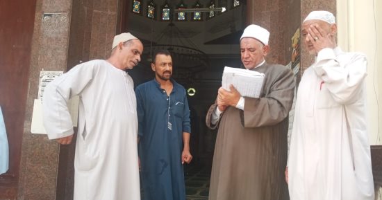 وكيل اوقاف الإسكندرية يتفقد مساجد الإدارات الفرعية للتأكد من جاهزيتها