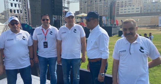 مصطفى عزام يتابع الاستعدادات النهائية قبل انطلاق حفل CITY Festival طنطا بحضور بهاء سلطان