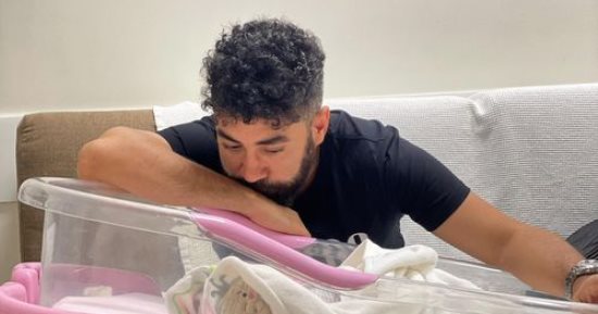 تونى ماهر يرزق بمولودته الأولى "نور"