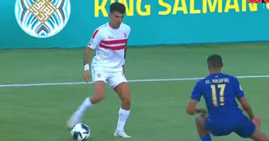 الزمالك يتقدم على الاتحاد المنستيرى بثنائية الجزيرى وزيزو فى الشوط الأول