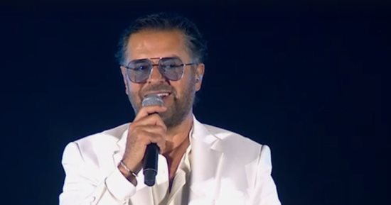 راغب علامة يتألق فى حفل العلمين الجديدة.. ويشكر الشركة المتحدة