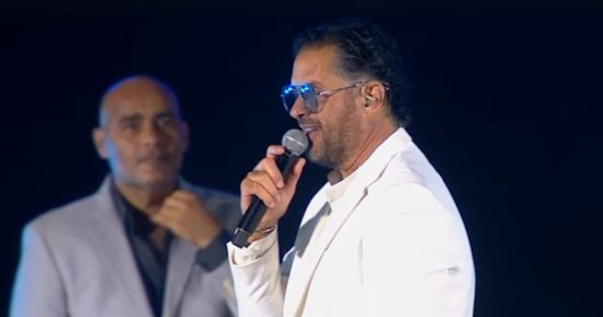 راغب علامة من مهرجان العلمين: هانى عبد الكريم كتب لى أجمل أغانى حياتى