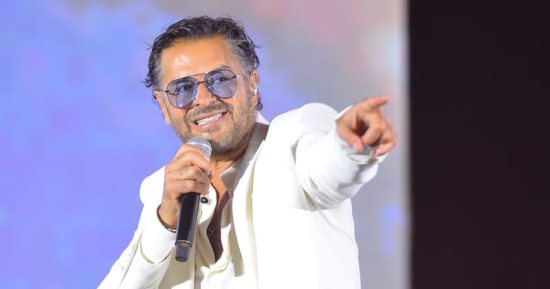 راغب علامة يتألق بأجمل أغانيه فى مهرجان العلمين.. صور
