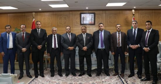 رئيس هيئة قضايا الدولة يستقبل رئيس الجهاز المركزى للتنظيم والإدارة