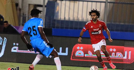 الأهلى يفوز على الداخلية بهدفين ويتأهل لمواجهة المصرى فى ربع نهائى كأس مصر.. صور