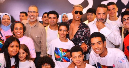 محمد رمضان وجومانا مراد وأبطال فيلم "ع الزيرو" يحتفلون بعرضه الخاص