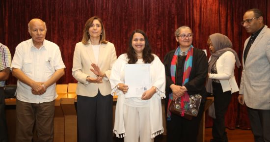 وزيرة الثقافة تكرم الفائزين بمسابقات الدورة الأولى لجوائز القومي للترجمة