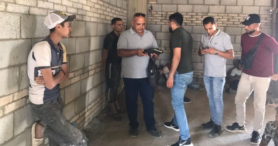 مديرية العمل بجنوب سيناء تحصر العمالة غير المنتظمة داخل مواقع العمل 