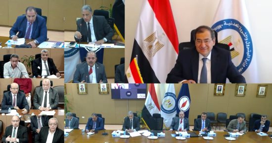 وزير البترول يناقش جهود استعادة إنتاج الآبار المغلقة مع شركات الإنتاج