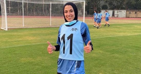 هبة سعدية تصنع التاريخ  كأول حكمة فلسطينية تشارك فى كأس العالم للسيدات
