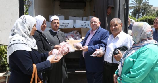 محافظ كفر الشيخ: استلام الدفعة الثالثة من لحوم الأضاحى لتوزيعها على 2000 أسرة