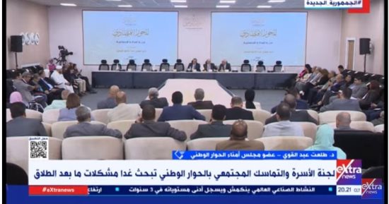 طلعت عبد القوى: لدينا رؤية فى الحوار الوطنى لتجفيف منابع الطلاق
