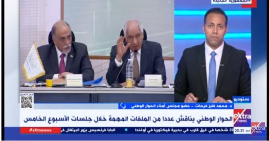 محمد فايز فرحات لـ إكسترا نيوز: المشاركة السياسية مهمة وتعلى من قيمة الإصلاح