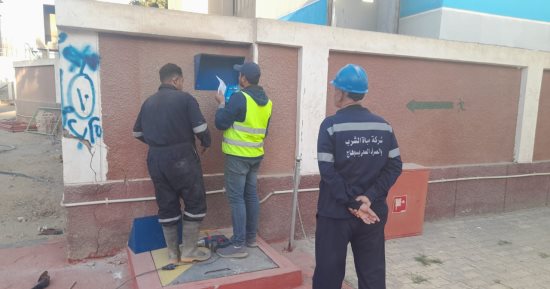 تركيب 43 جهاز مراقبة بمحطات مياه الشرب فى سوهاج 