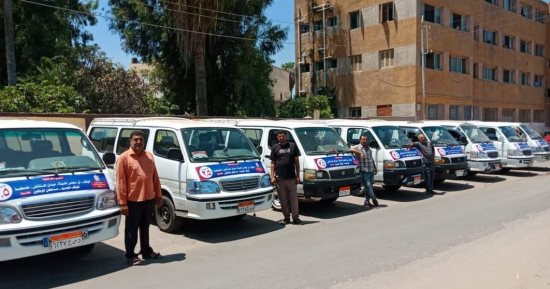 البدء فى التشغيل الفعلى للسرفيس الداخلى بأجرة موحدة 2.5 جنيه فى مدينة دكرنس