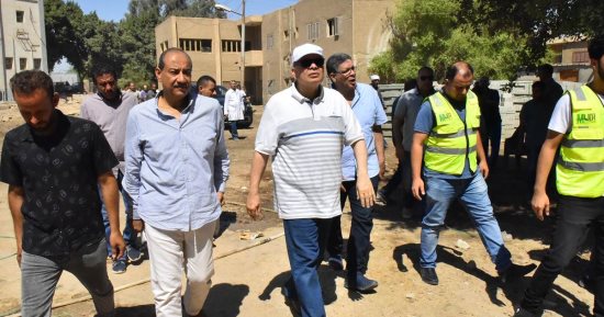 محافظ أسيوط يتفقد أعمال إنشاء مركز صحة الأسرة ومركز الأم والجنين بقرية بني محمديات
