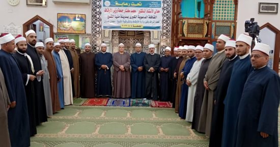 قافلة دعوية لأوقاف الشرقية بعدد من مساجد قرى مركز منيا القمح
