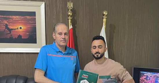 أحمد الشيخ يظهر فى تدريبات الطلائع اليوم لأول مرة استعدادا للموسم الجديد