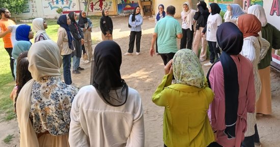 محافظة الجيزة تنظم ورش عمل بناء قدرات النشء بعدد من المدارس
